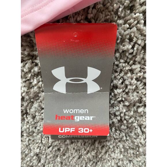 Under Armour Pink Compression Heat Wm Top Pink - Picture 4 of 5